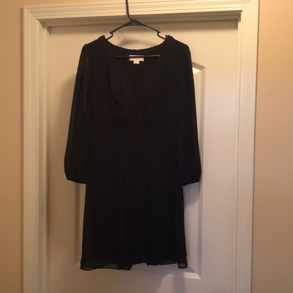 Jessica Simpson 3/4 sleeve dress w/sheer sleeve